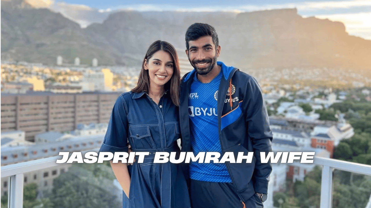 Jasprit Bumrah Wife
