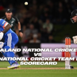 New Zealand National Cricket Team vs India National Cricket Team Match Scorecard