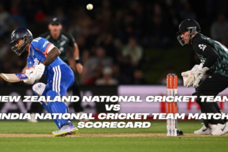 New Zealand National Cricket Team vs India National Cricket Team Match Scorecard