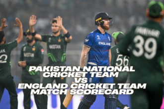 Pakistan National Cricket Team vs England Cricket Team Match Scorecard