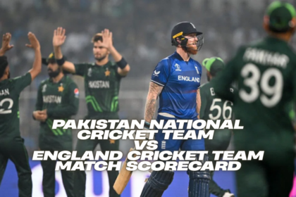 Pakistan National Cricket Team vs England Cricket Team Match Scorecard