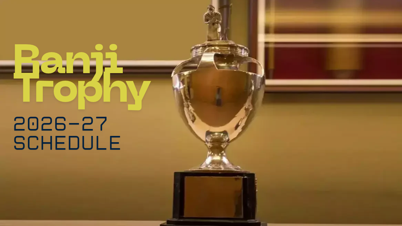 Ranji Trophy 2026-27 Schedule