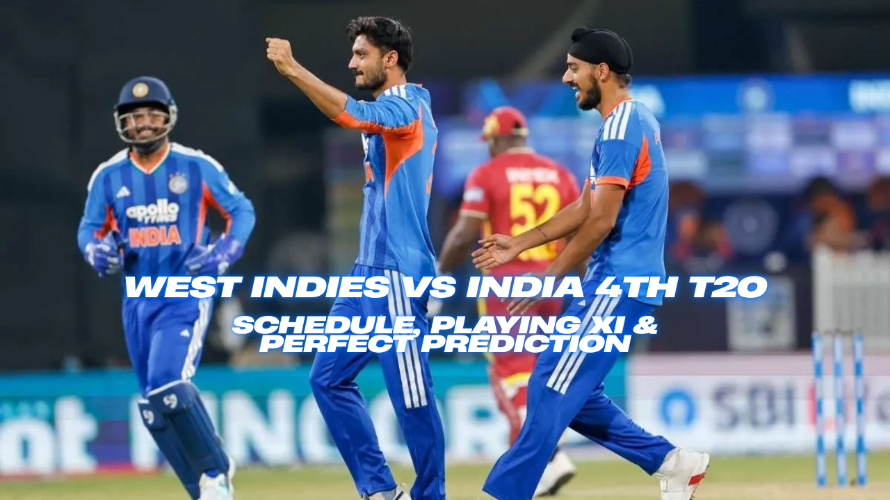 West Indies vs India 4th T20