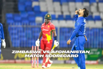 Zimbabwe vs Afghanistan Match Scorecard