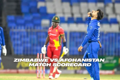 Zimbabwe vs Afghanistan Match Scorecard