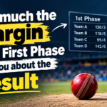 How much the margin of the first phase tells you about the result